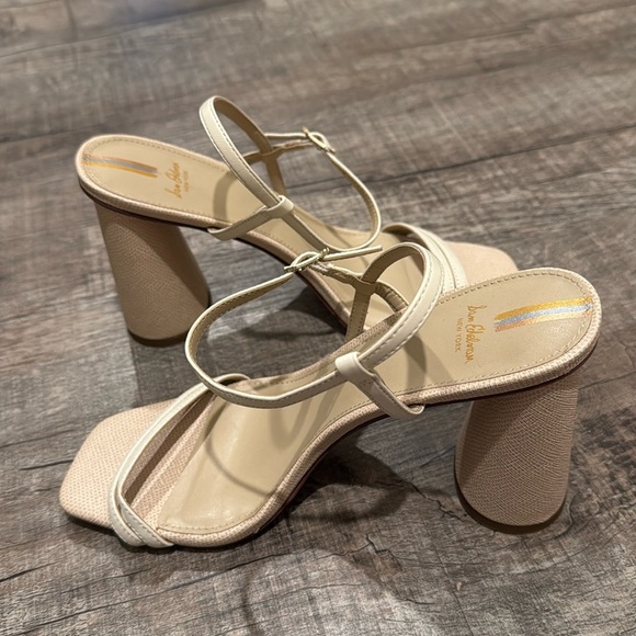 NWOB!! Sam Edelman - Kit Block Heel Squared Open Toe Slingback Heeled Sandal - Picture 2 of 11